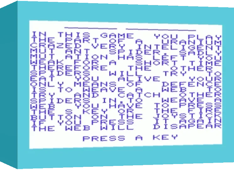 Spiders Web — box-3D (WOR)