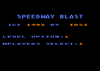 Speedway Blast — sstitle (WOR)