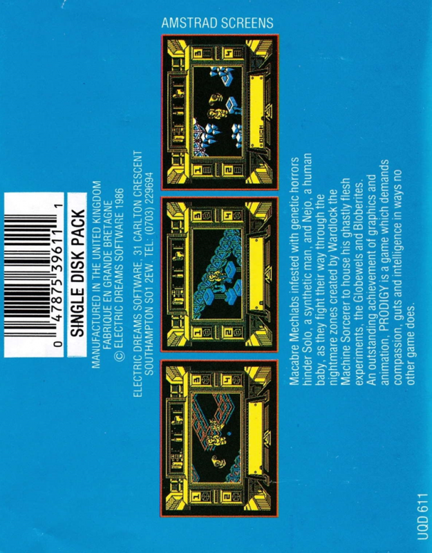 Prodigy — box-2D-back (EU)