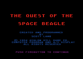 Quest Of The Space Beagle, The — sstitle (WOR)