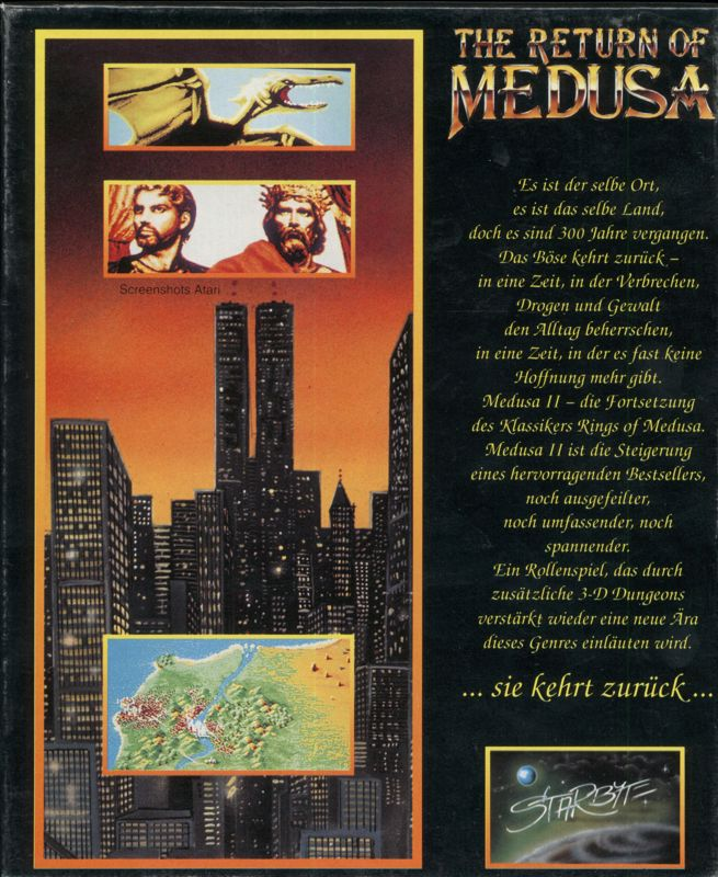 Return of Medusa, The — box-2D-back (EU)