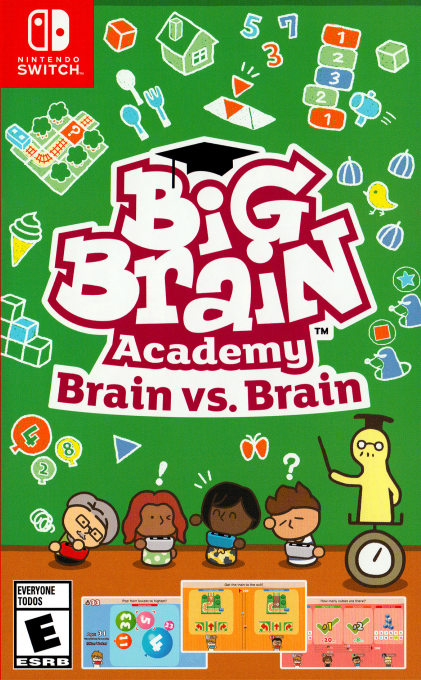 Big Brain Academy - Brain vs. Brain box art