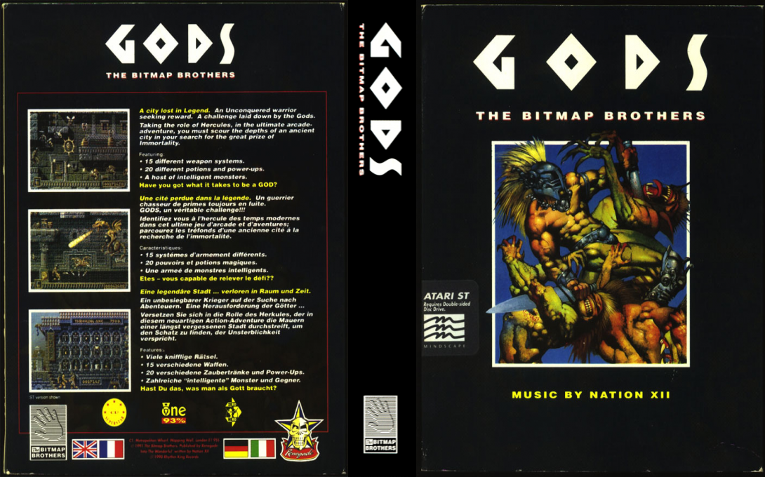 Gods — box-texture (EU)