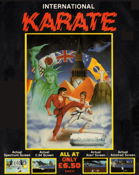 International Karate — box-2D (EU)