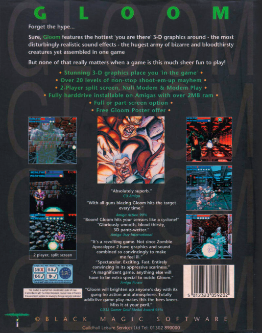 Gloom — box-2D-back (EU)