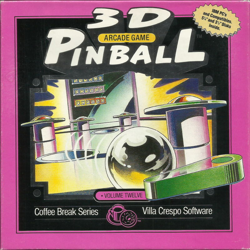 3d Pinball box art