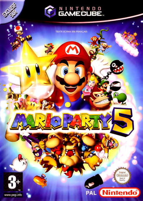 Mario Party 5 — box-2D (FR)