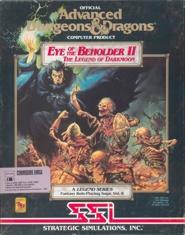 Advanced Dungeons & Dragons - Eye of the Beholder II - Legende von Darkmoon - A Legend Series Fantasy Role-Playing Saga, Vol.II box art
