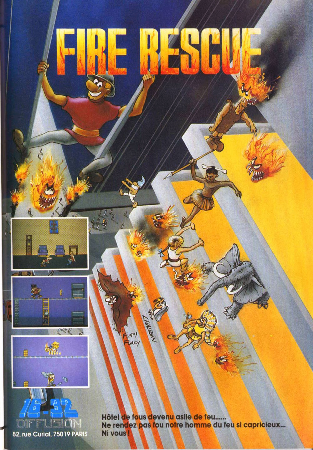 Fire Rescue box art