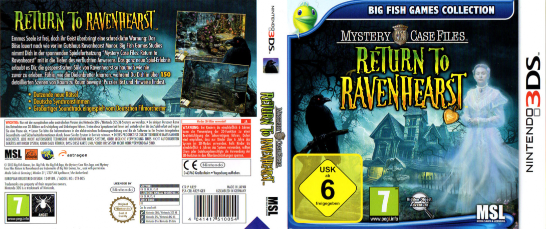 Mystery Case Files: Return to Ravenhearst — box-texture (DE)
