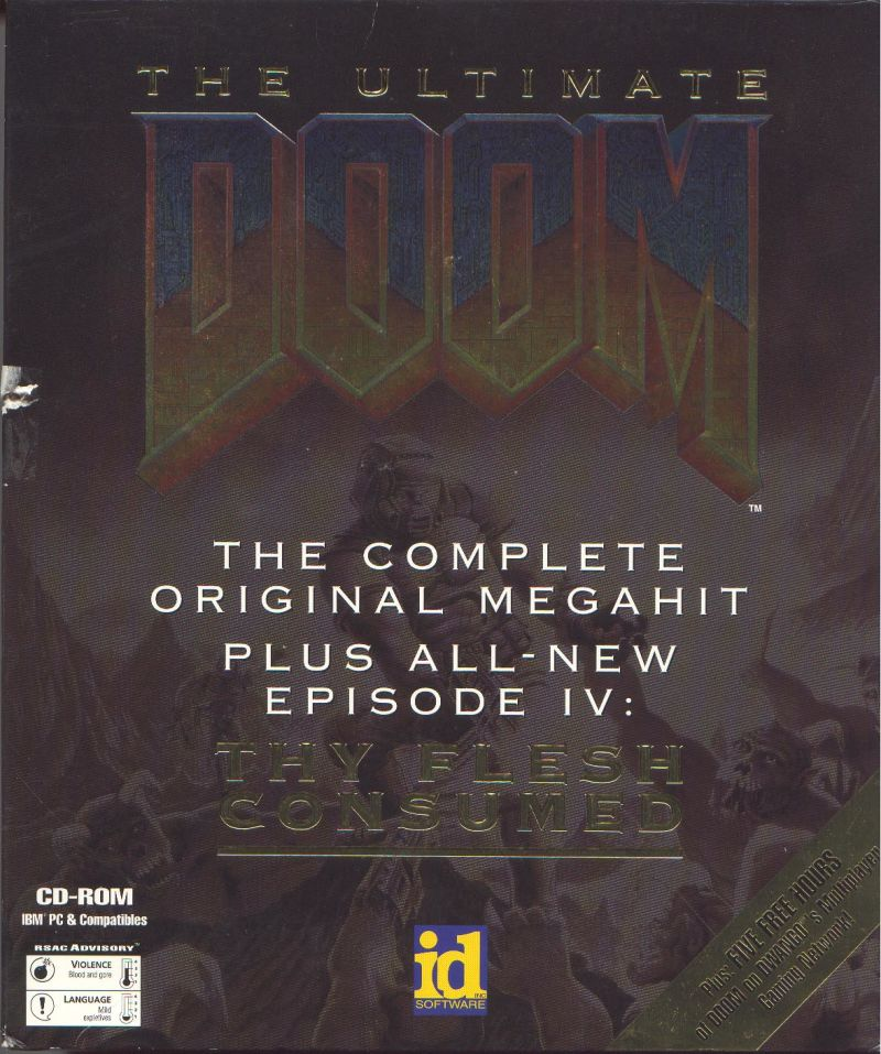 Ultimate Doom, The box art