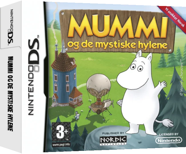 Mummi og de Mystiske Hylene — box-3D (EU)