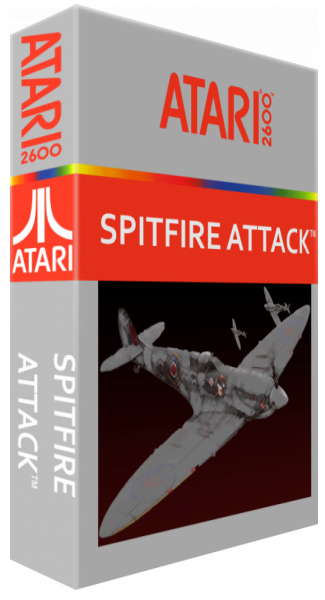 Spitfire Attack — box-3D (US)