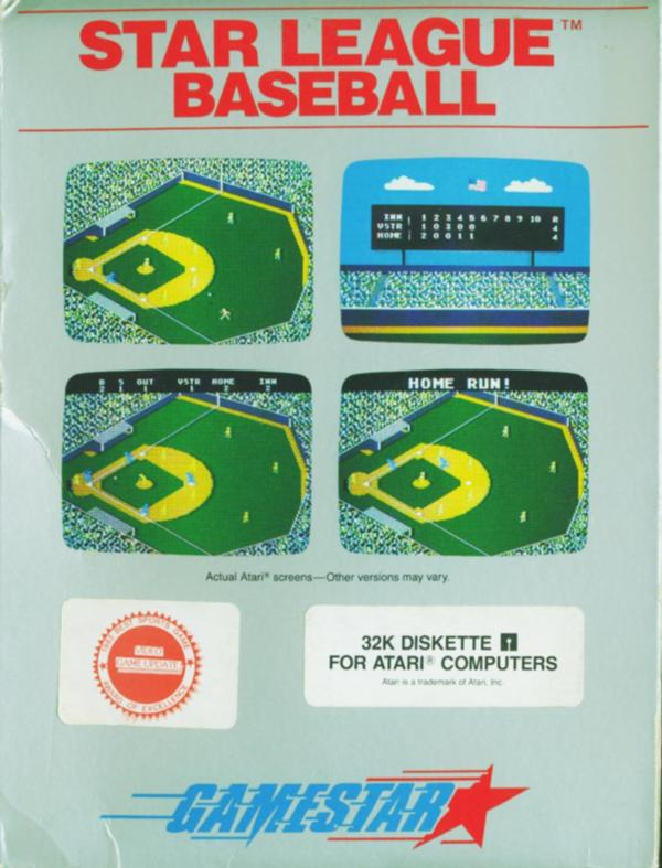 Star League Baseball box art