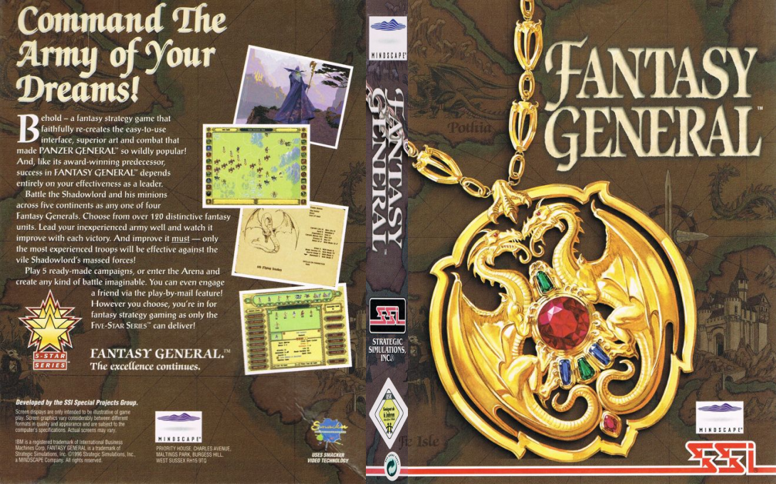 Fantasy General — box-texture (EU)