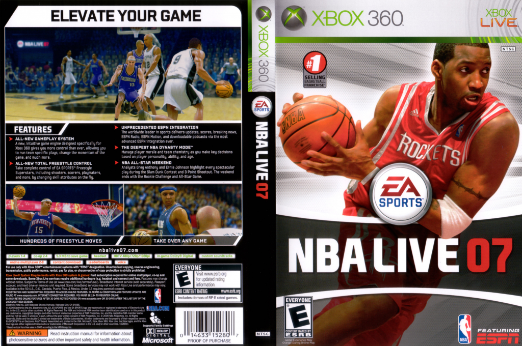 NBA Live 07 — box-texture (US)