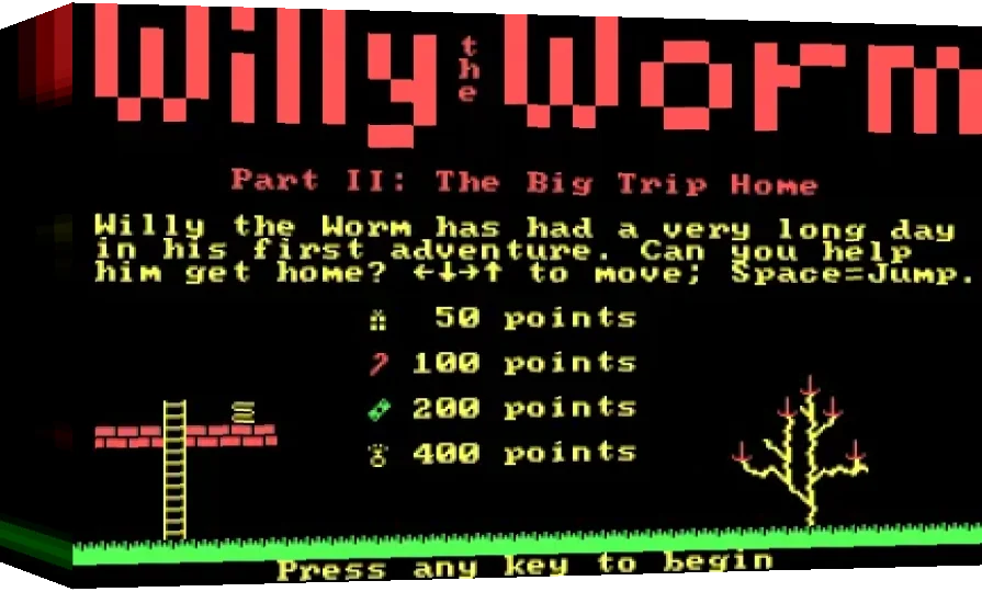 Willy The Worm Part II : The Big Trip Home — box-3D (WOR)