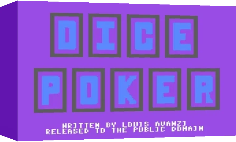 Dice Poker — box-3D (WOR)