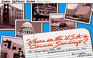 Where in the U.S.A. is Carmen Sandiego? Enhanced — sstitle (WOR)