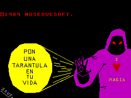 Pon Una Tarantula En Tu Vida — sstitle (WOR)