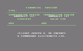 Financial Advisor — sstitle (WOR)