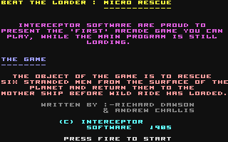 Micro Rescue — sstitle (WOR)