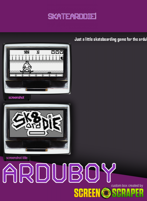 SkateArdDie! — box-2D-back (SS)