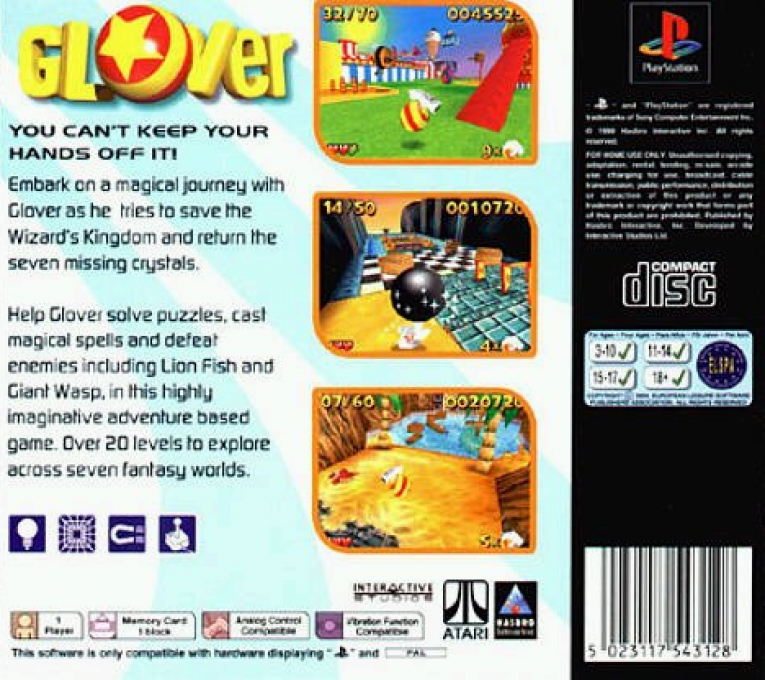 Glover — box-2D-back (EU)