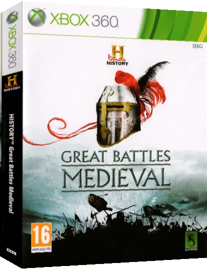 History - Great Battles Medieval — box-3D (EU)