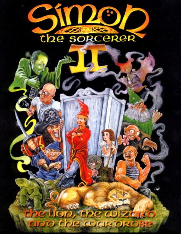 Simon The Sorcerer 2 - The Lion, The Wizard And The Wardrobe box art