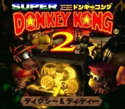 Donkey Kong Country 2 - Diddy's Kong Quest — sstitle (JP)