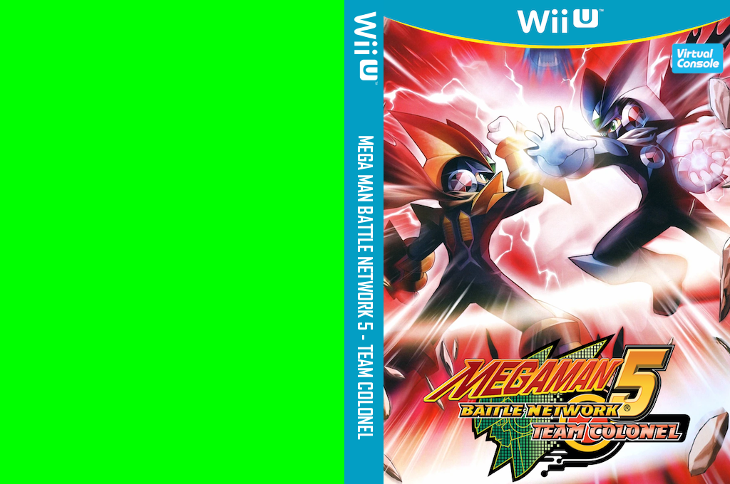 Mega Man Battle Network 5 - Team Colonel — box-texture (CUS)