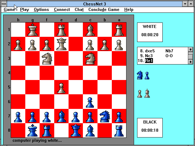 Masque ChessNet 3 — ss (WOR)