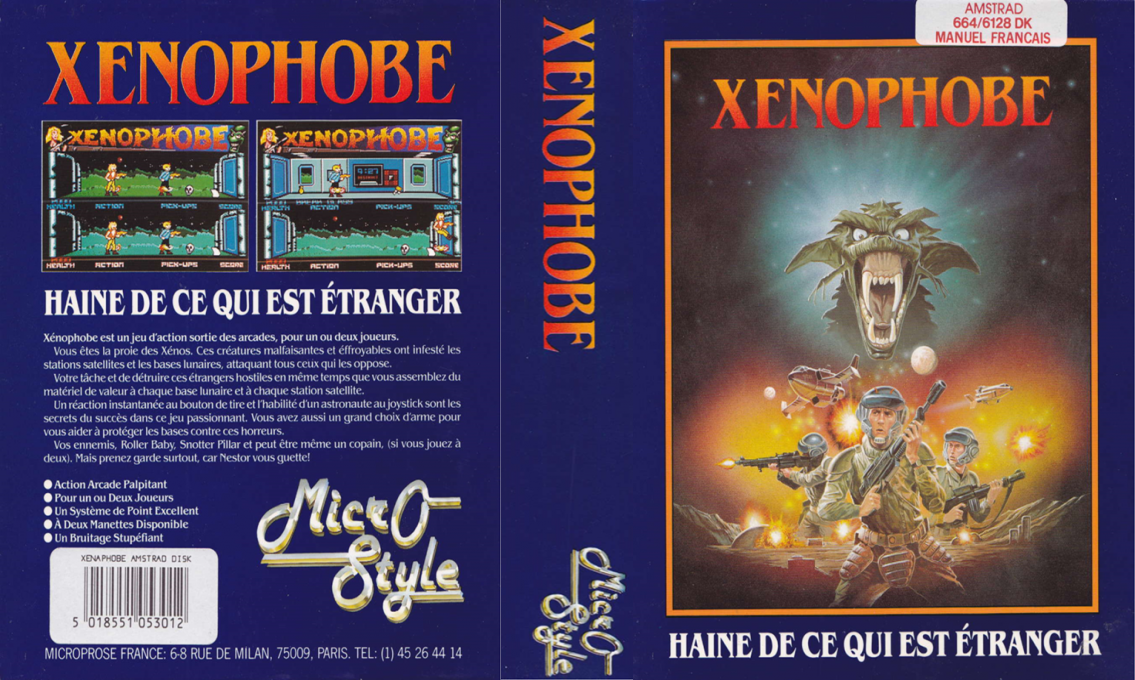 Xenophobe — box-texture (FR)
