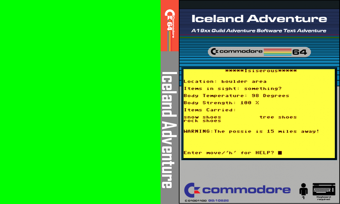 Iceland Adventure — box-texture (CUS)