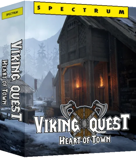 Viking Quest 2 - Heart Of Town — box-3D (WOR)