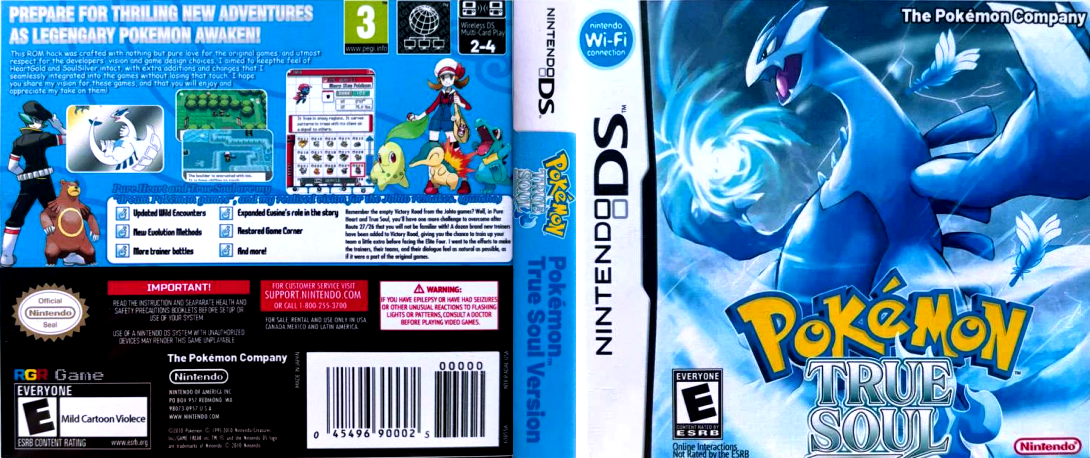 Pokemon : True Soul — box-texture (US)