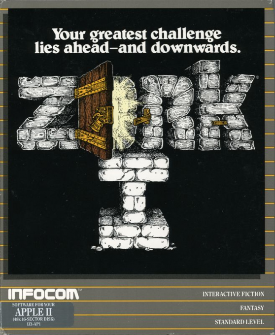 Zork 1 - The Great Underground Empire box art