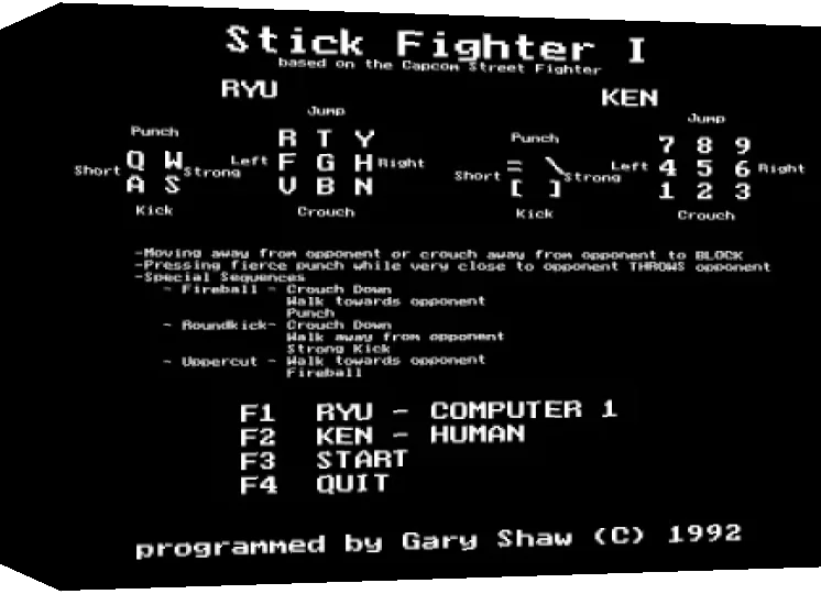 Stick Fighter I — box-3D (WOR)