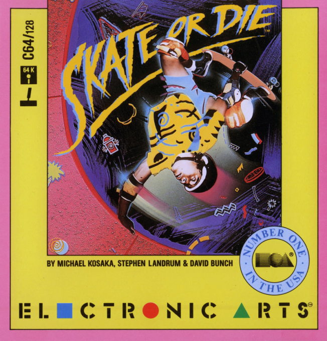 Skate Or Die — box-2D (EU)