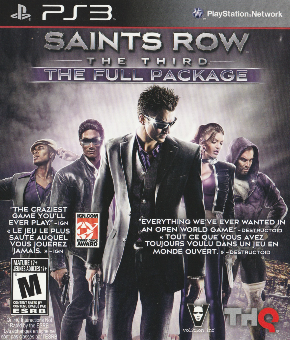 Saints Row - The Third - The Full Package — box-2D (CA)