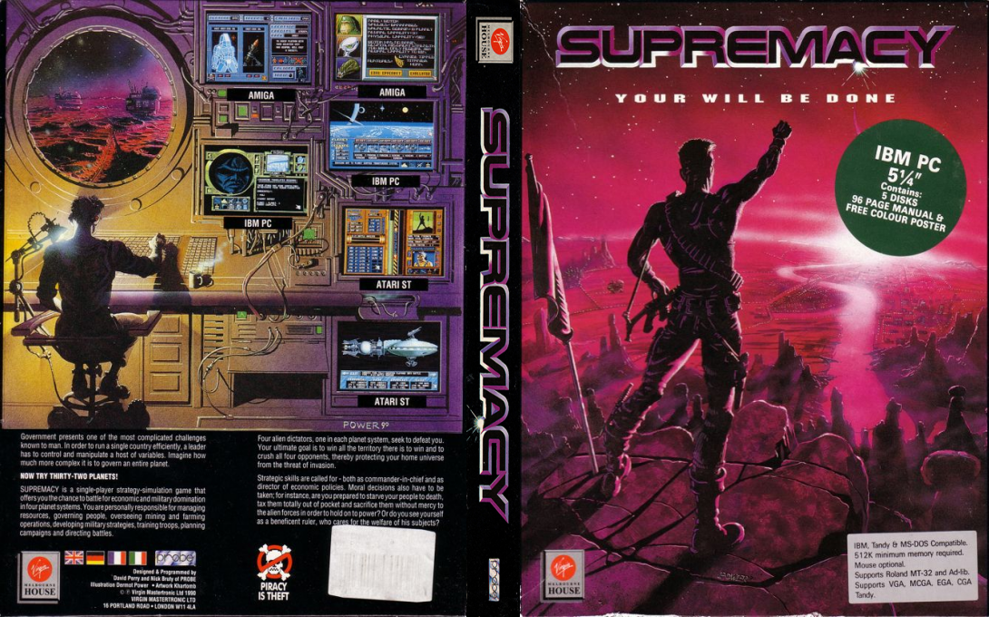 Supremacy - Your Will Be Done — box-texture (EU)