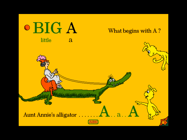 Dr. Seuss's ABC — ss (WOR)
