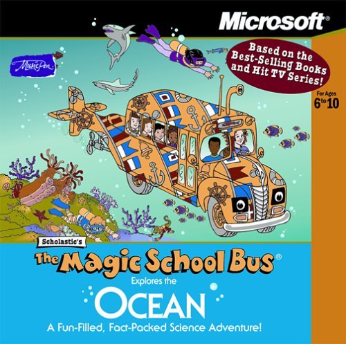 Scholastic's The Magic School Bus Explores the Ocean box art