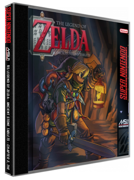 Bs Legend Of Zelda - The Ancient Stone Tablets - Chapter 3 — box-3D (US)