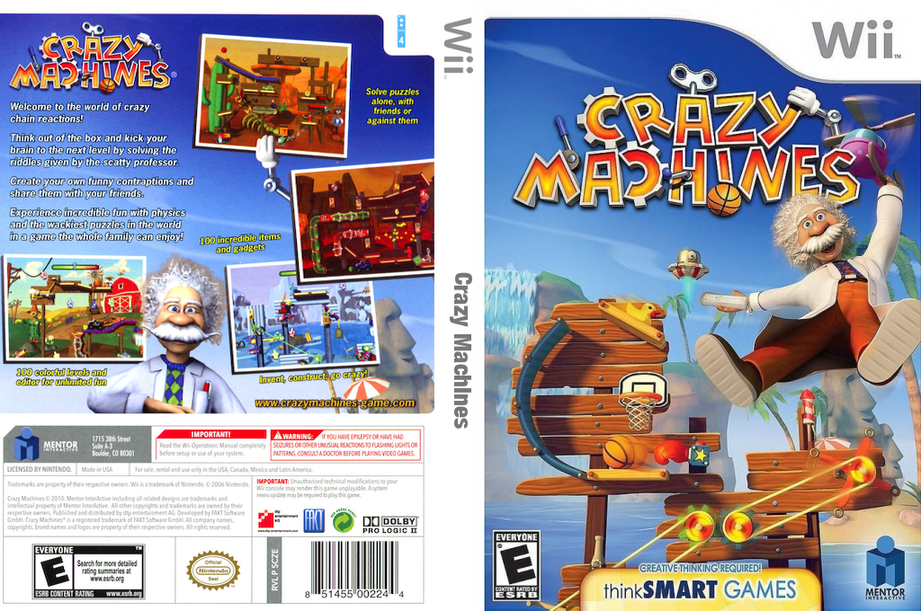 Crazy Machines — box-texture (US)