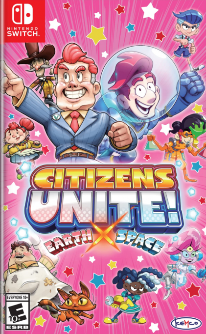 Citizens Unite! - Earth X Space box art