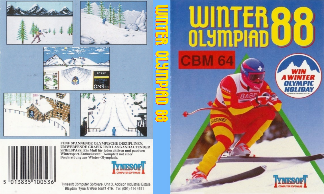Winter Olympiad 88 — box-texture (EU)