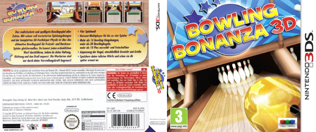 Bowling Bonanza 3D — box-texture (EU)