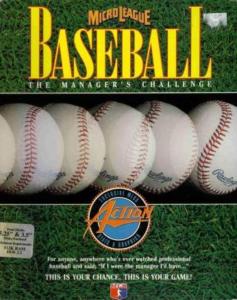 MicroLeague Baseball - The Manager's Challenge box art
